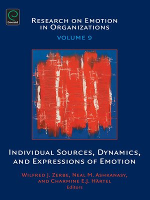 cover image of Research on Emotion in Organizations, Volume 9